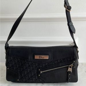 Dior Vintage Trotter Shoulder Bag